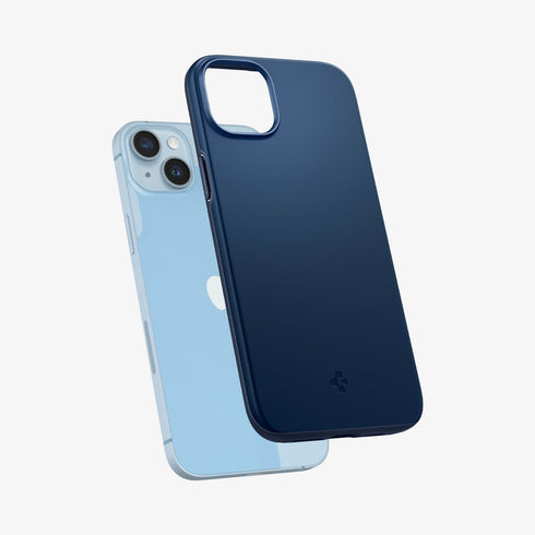 ACS04766 - iPhone 14 Pro Max Case Thin Fit in black showing the back